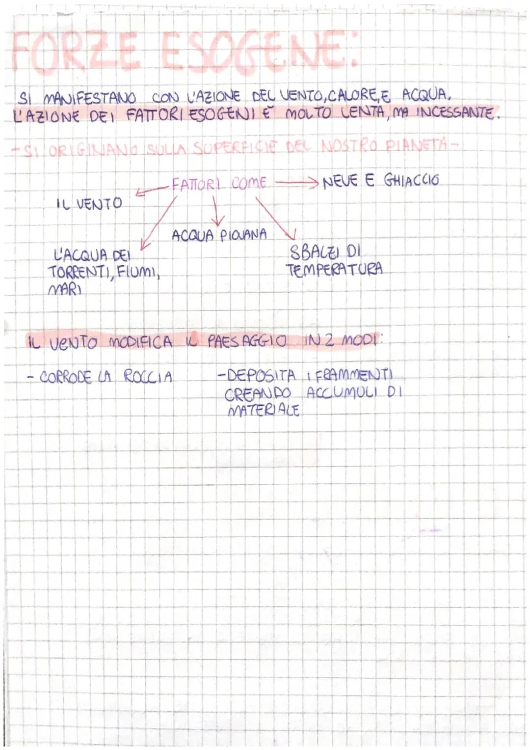 GLI ELEMENTI DEL
PAESAGGIO:
+PROCESSI ENDOGENI ED ESOGENI-
ENDOGENI
LEGATI ALLA TETTONICA,
SISMICA E AI VULCANI
FORME ENDOGENE
HANNO ORIGINE