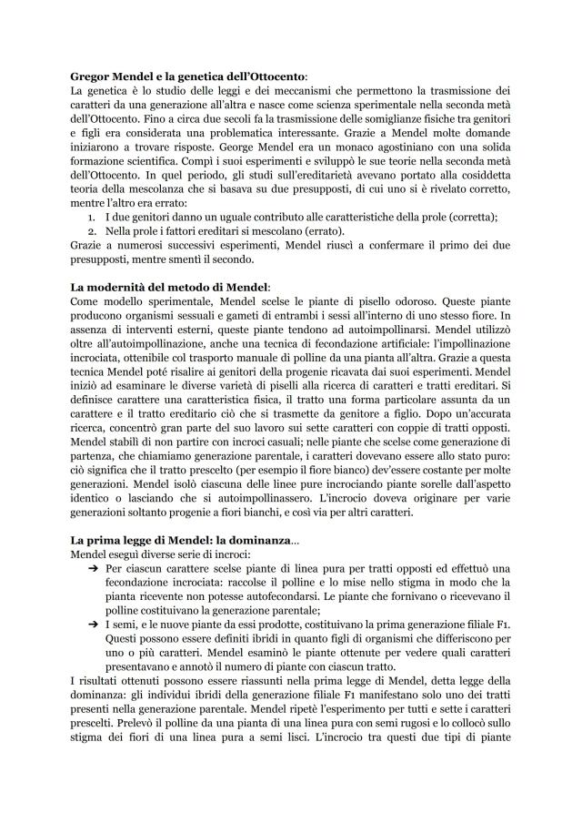 Know DA MENDEL AI MODELLI DI EREDITARIETÀ thumbnail