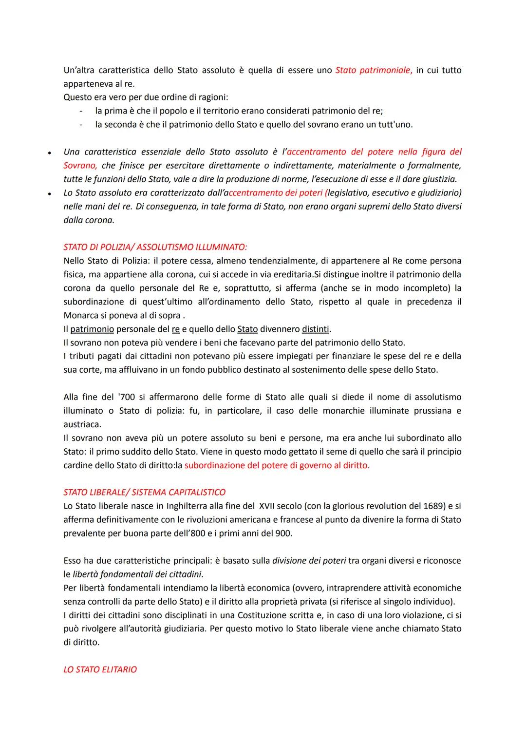 FILE DI DIRITTO 5°ANNO
PRIMO ARGOMENTO LO STATO
Lo Stato
Cos'è uno Stato? Lo Stato è un ente giuridico-amministrativo dotato di potestà terr