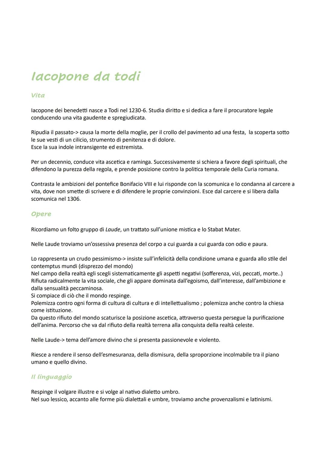 SAN FRANCESCO D'ASSISI
Vita
Nato ad Assisi nel 1181-2, è il più grande esponente della spiritualità del XIII sec.
Ha buoni studi e impara an