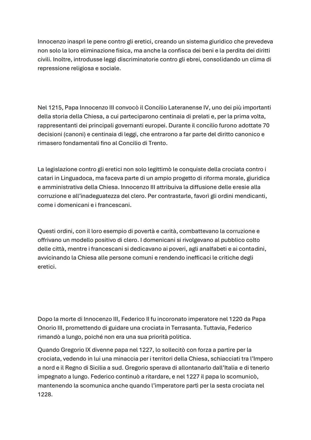# ULTIMO SCONTRO FRA PAPATO E IMPERO
Nel XII e XIII secolo, il Papato e l'Impero si contendevano la supremazia, creando
divisioni tra i Com