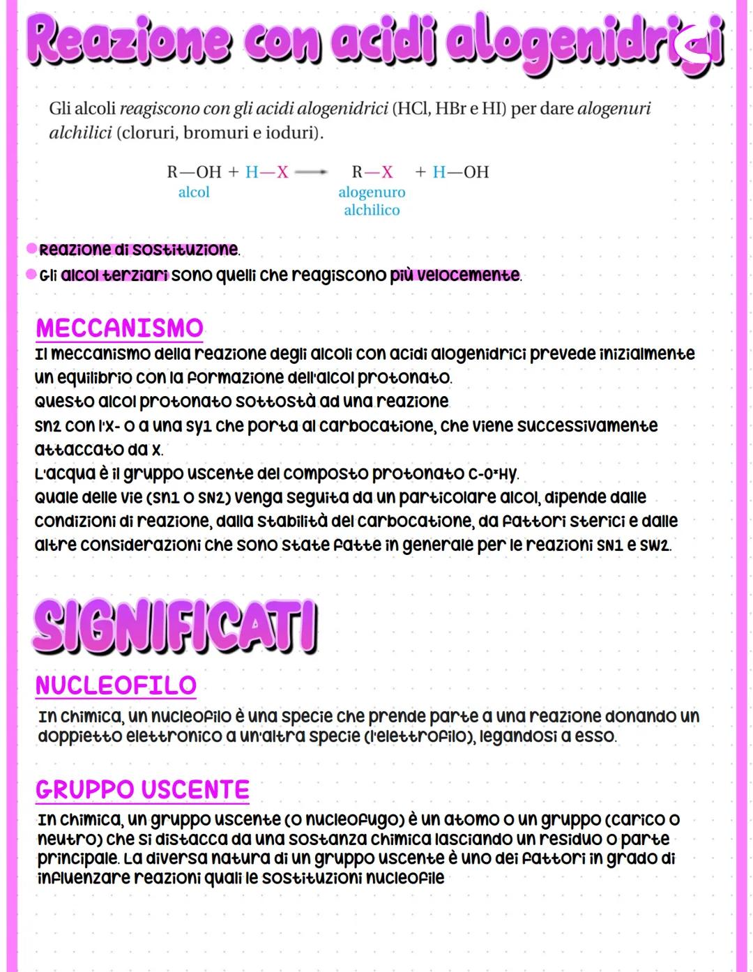 # ALCOLI
# Nomenclatura
* R-OH -> primo gruppo funzionale che prevede un legame c-o
* -> formalmente derivati dall'acqua
## Regola 1: