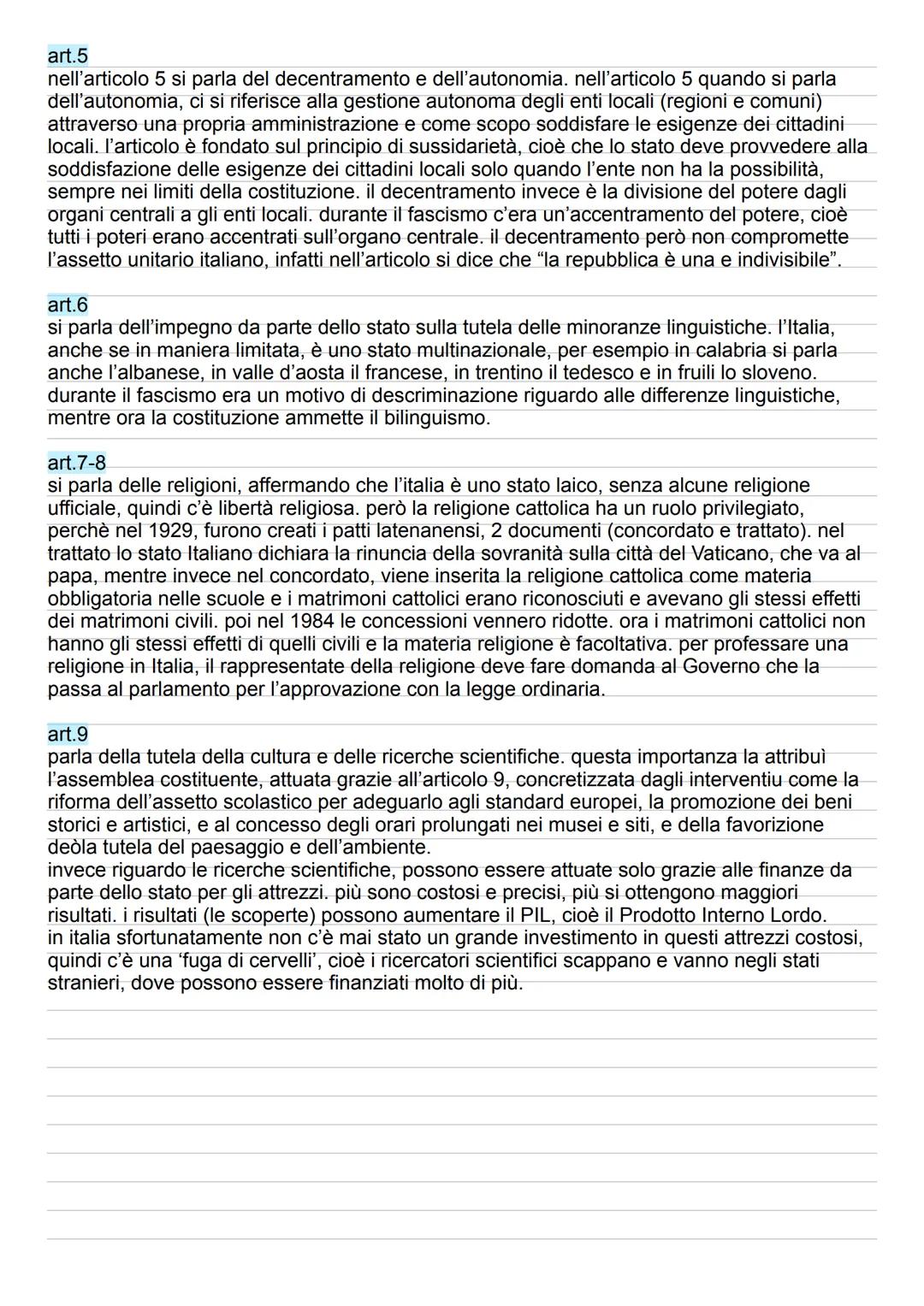 # articolo 1
"l'italia è una repubblica democratica fondata sul lavoro.
la sovranità appartiene al popolo che la esercita nelle forme e nei