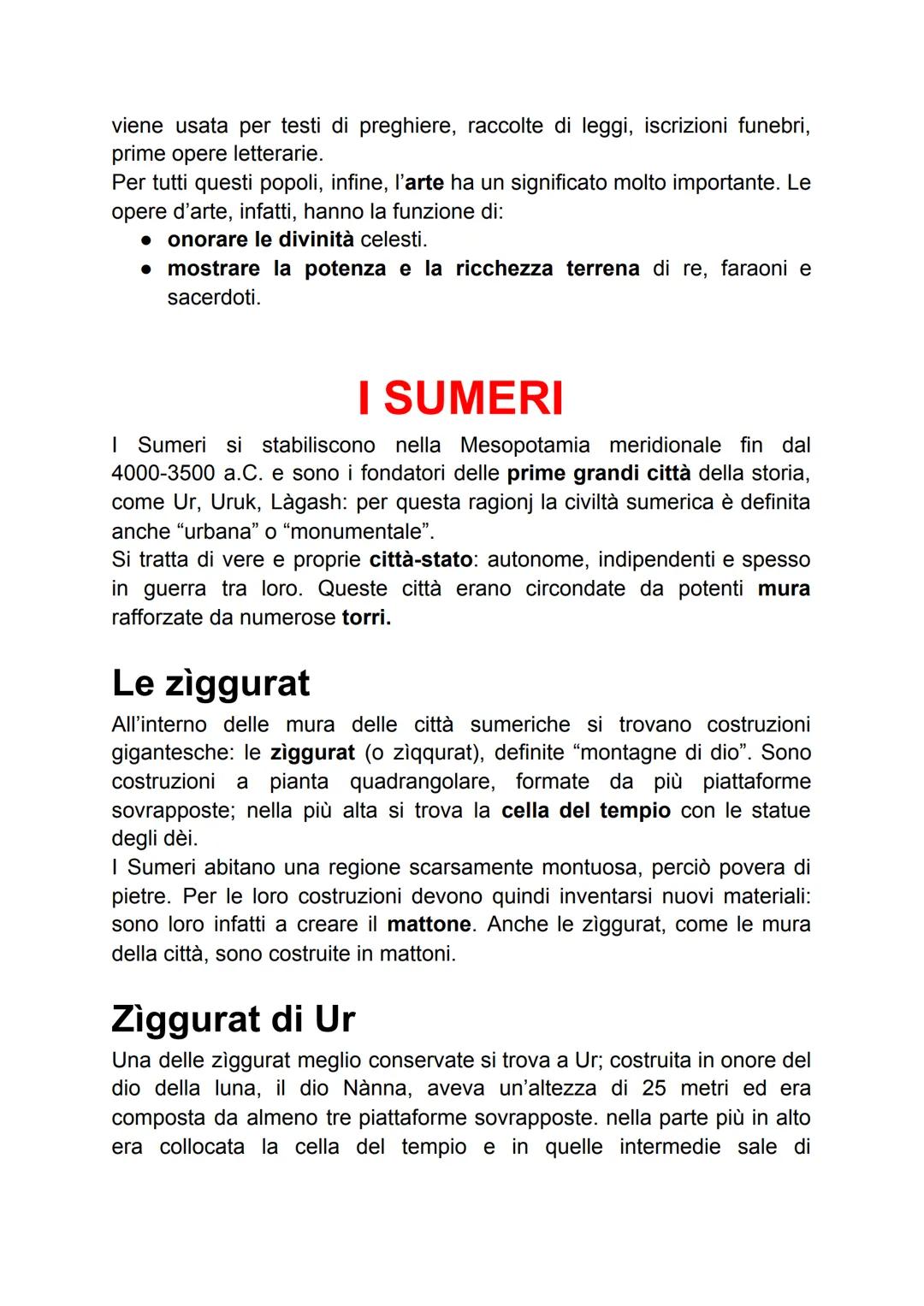 LE CIVILTA' DELLA
MEZZALUNA FERTILE
Durante l'età dei metalli (dal 4000 a.C.) in alcune zone della terra gli
uomini iniziano a estrarre e a