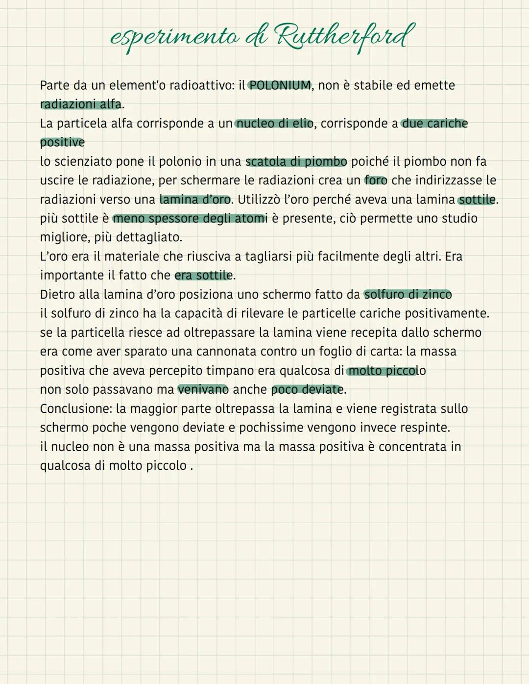 configurazione elettronica
Nel tempo la struttura dell’atomo è stata spiegata in vari modi, nel 1800
circa tra i più importanti erano presen