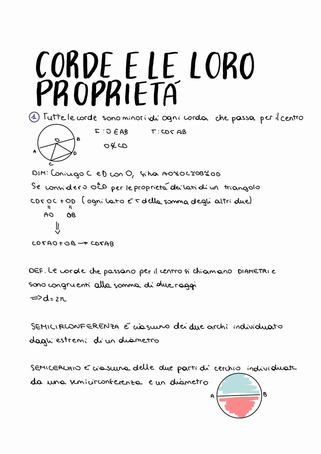 O
LUOGHI GEOMETRICI
DEF. Un luogo geometrico è l'insieme di tutti e soli quei punti
che godono di una determinata proprieta
L'asse di un seg