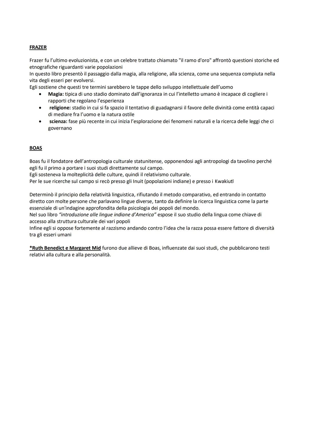 # ANTROPOLOGIA
Premessa: l'antropologia è lo studio e la comprensione della diversità umana nelle sue molteplici forme; per
approfondirla è