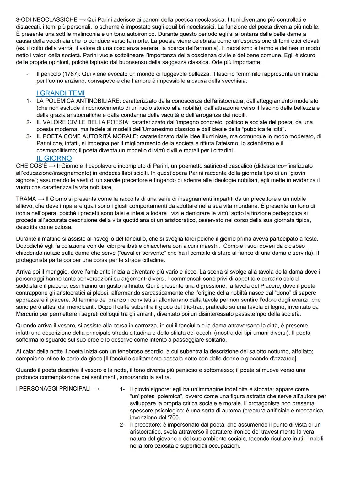 # Giuseppe Parini
LA VITA
Nacque nel 1729 a Bosisio, un comune della Brianza e mori nel 1799 a Milano. All'etร di 10 anni si trasferรฌ a
Mi