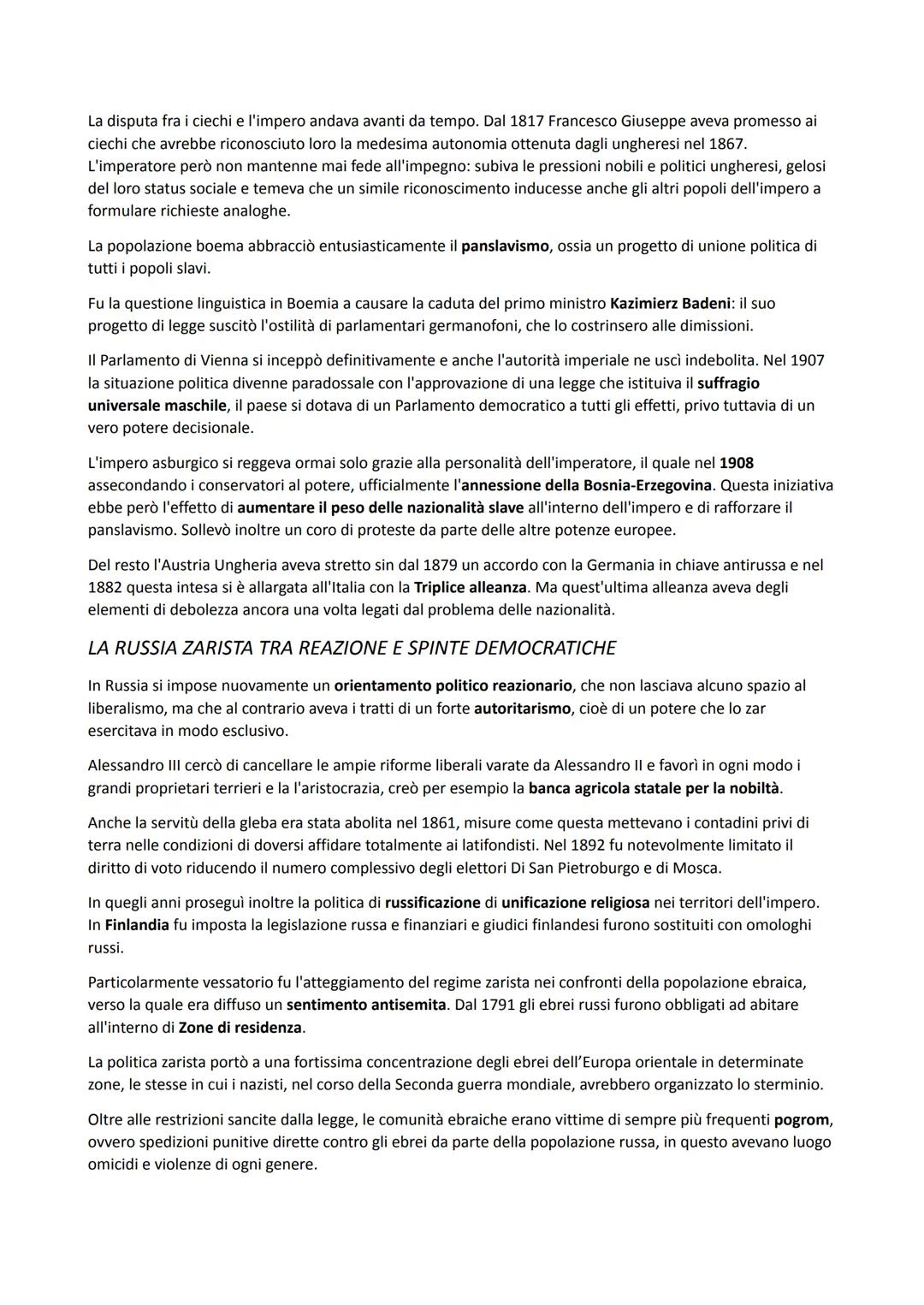 # VECCHI IMPERI E POTENZE NASCENTI
LA GERMANIA DI GUGLIELMO II
Cambio dell'indirizzo politico tedesco, in coincidenza con l'ascesa al tron