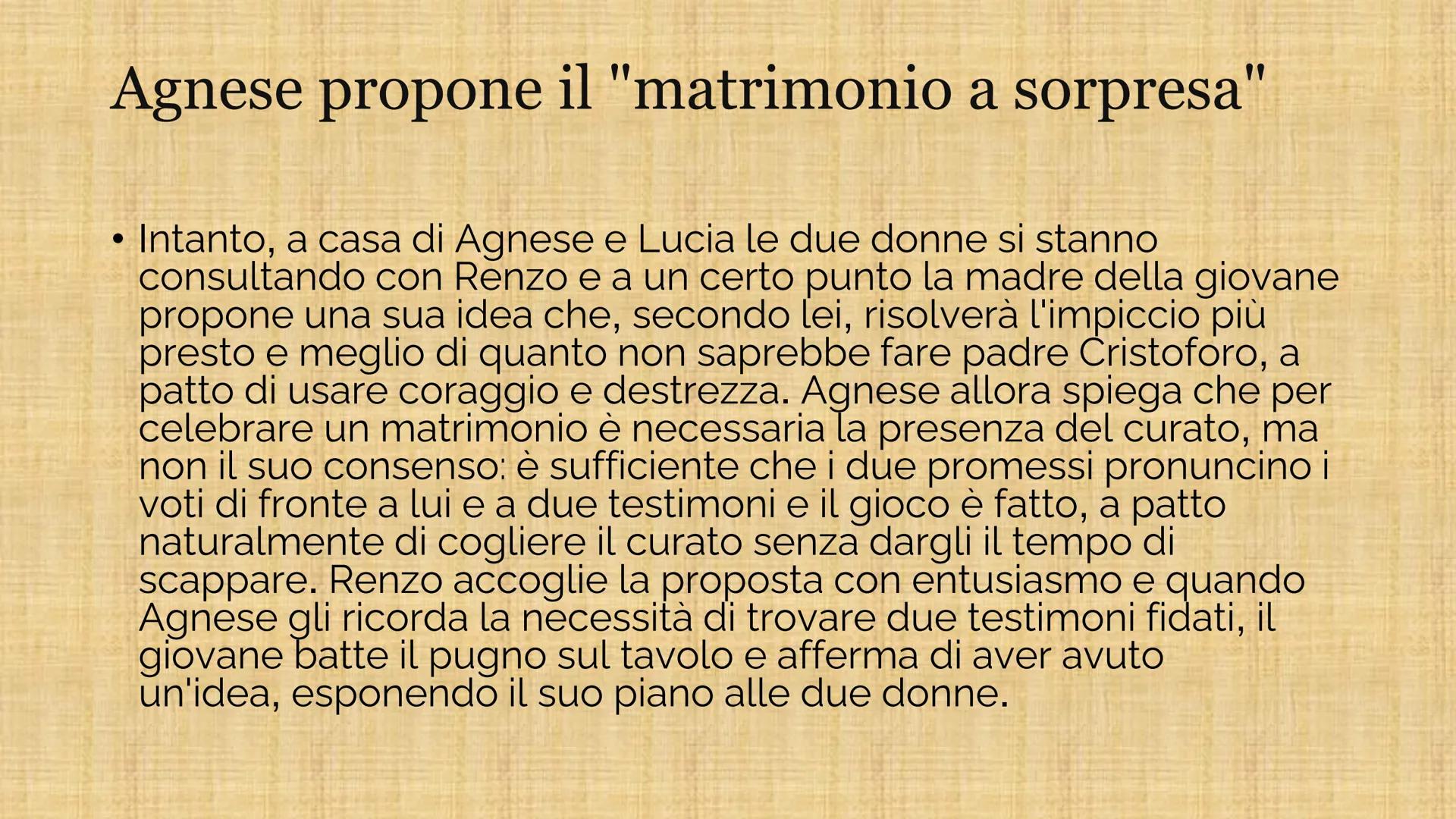 I PROMESSI SPOSI di Alessandro Manzoni
Capitolo VI
6
I Promessi Sposi
CAPITOLO Introduzione:
"A siffatta proposta, l'indegnazione del frate,