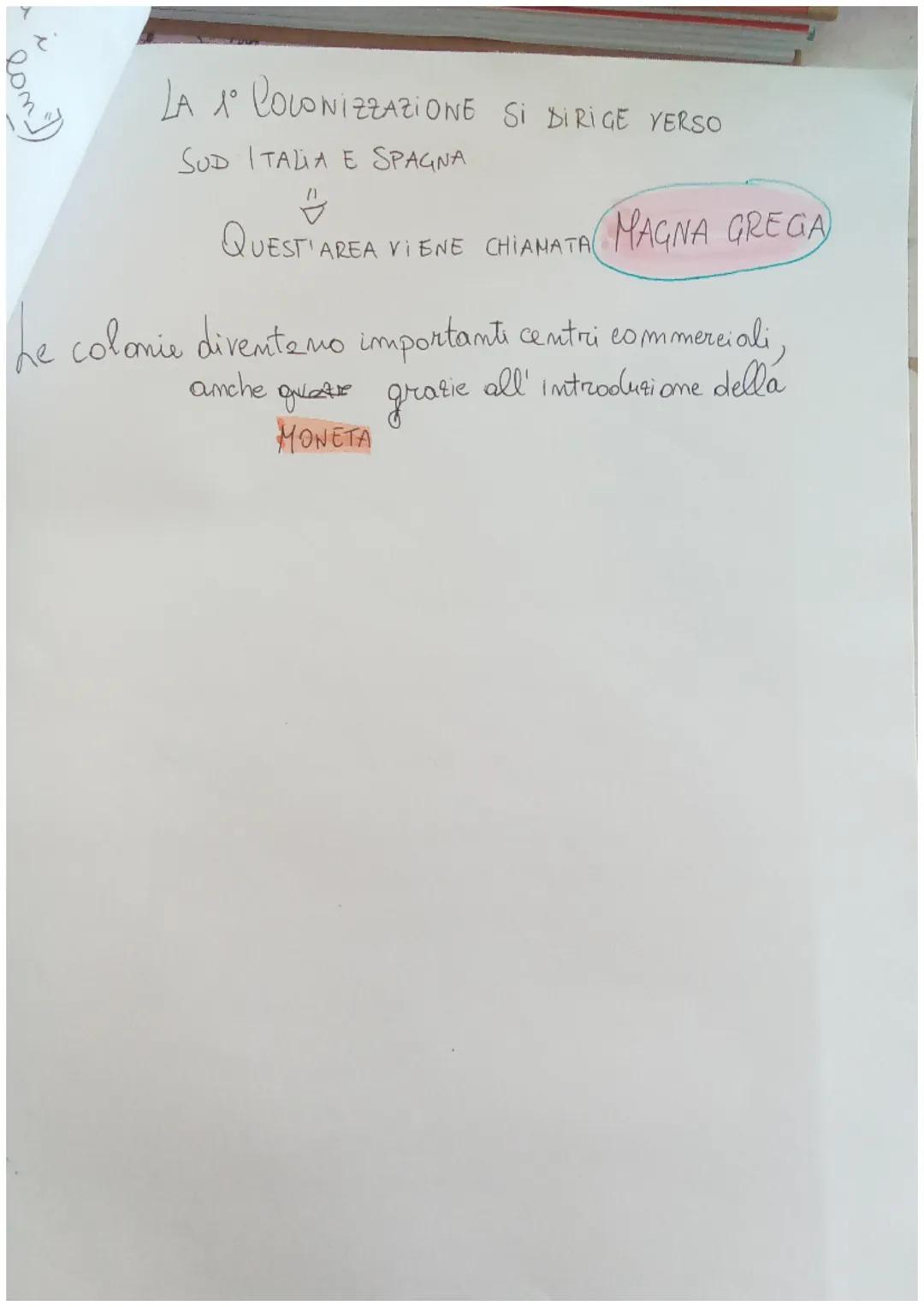LA POLEIS E UNA CITTÀ STATO
INATA IN GRECIA IN ETA ARCAICA
↓
SI SVILUPPANO X 2 MOTIVI
1) LA CRESCITA DEMOGRAFICA
2) LA MAGGIORE SEDENTARIETÀ