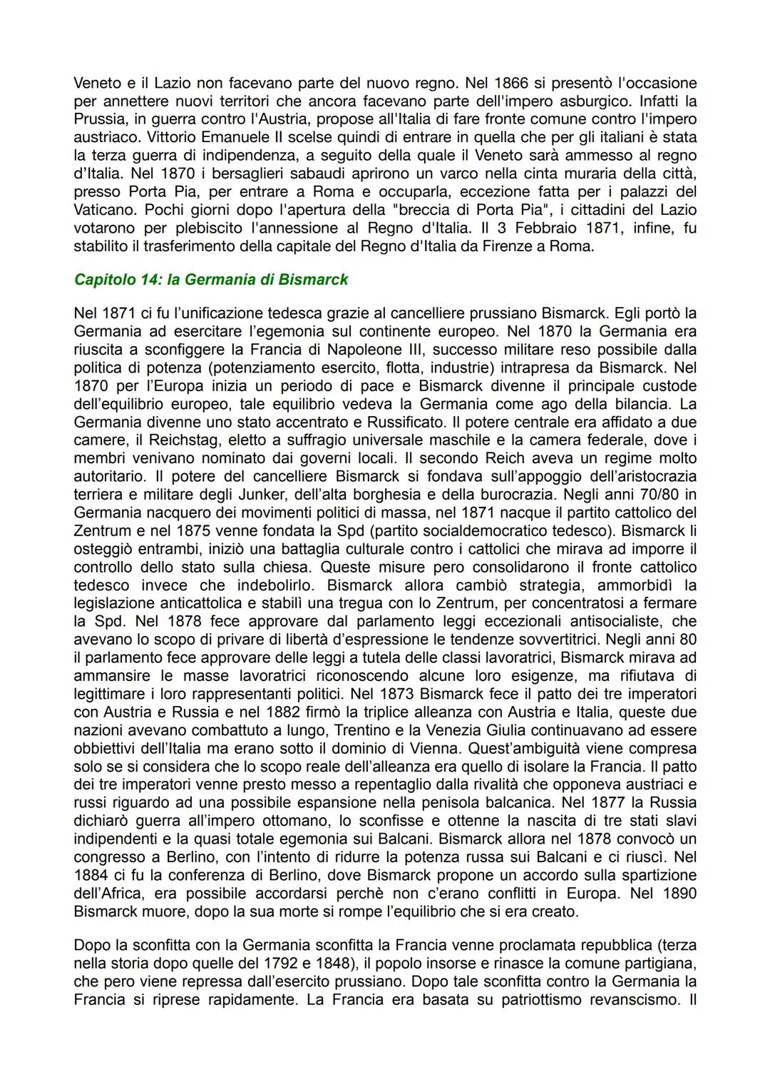 # Capitolo 13: i primi anni dell'Italia unita
L'unità italiana è avvenuta attraverso due direttrici, e una è prevalsa sull'altra. La prima
