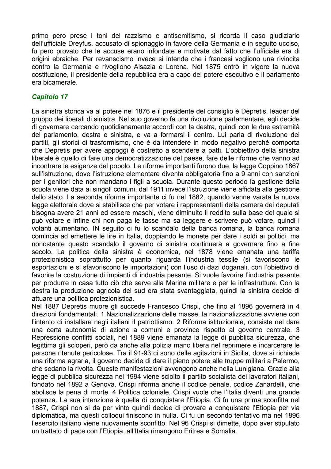 # Capitolo 13: i primi anni dell'Italia unita
L'unità italiana è avvenuta attraverso due direttrici, e una è prevalsa sull'altra. La prima