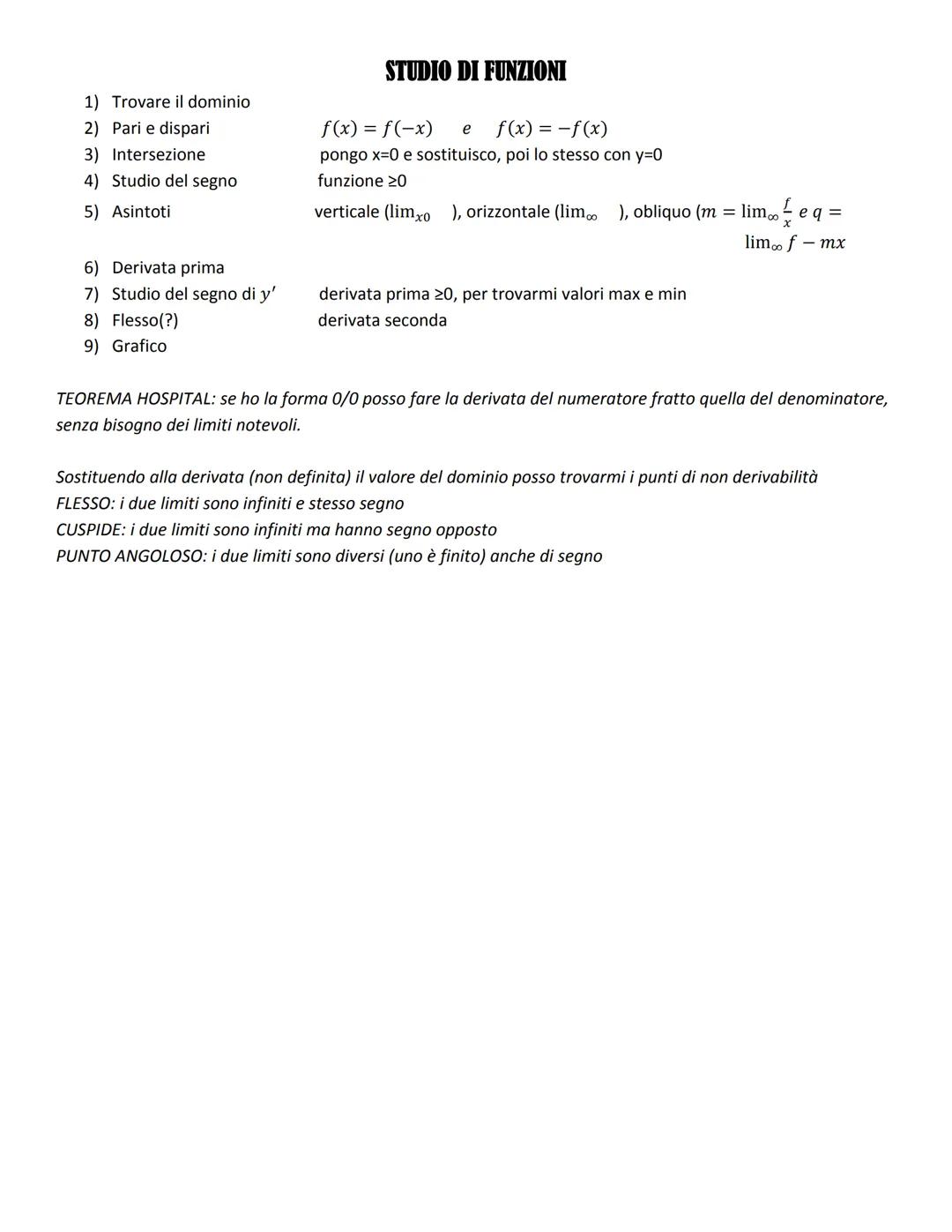 GEOMETRIA ANALITICA
PIANO CARTESIANO
È un sistema di riferimento composta dall'asse x (o ascissa) e l'asse y (o ordinata). L'intersezione tr