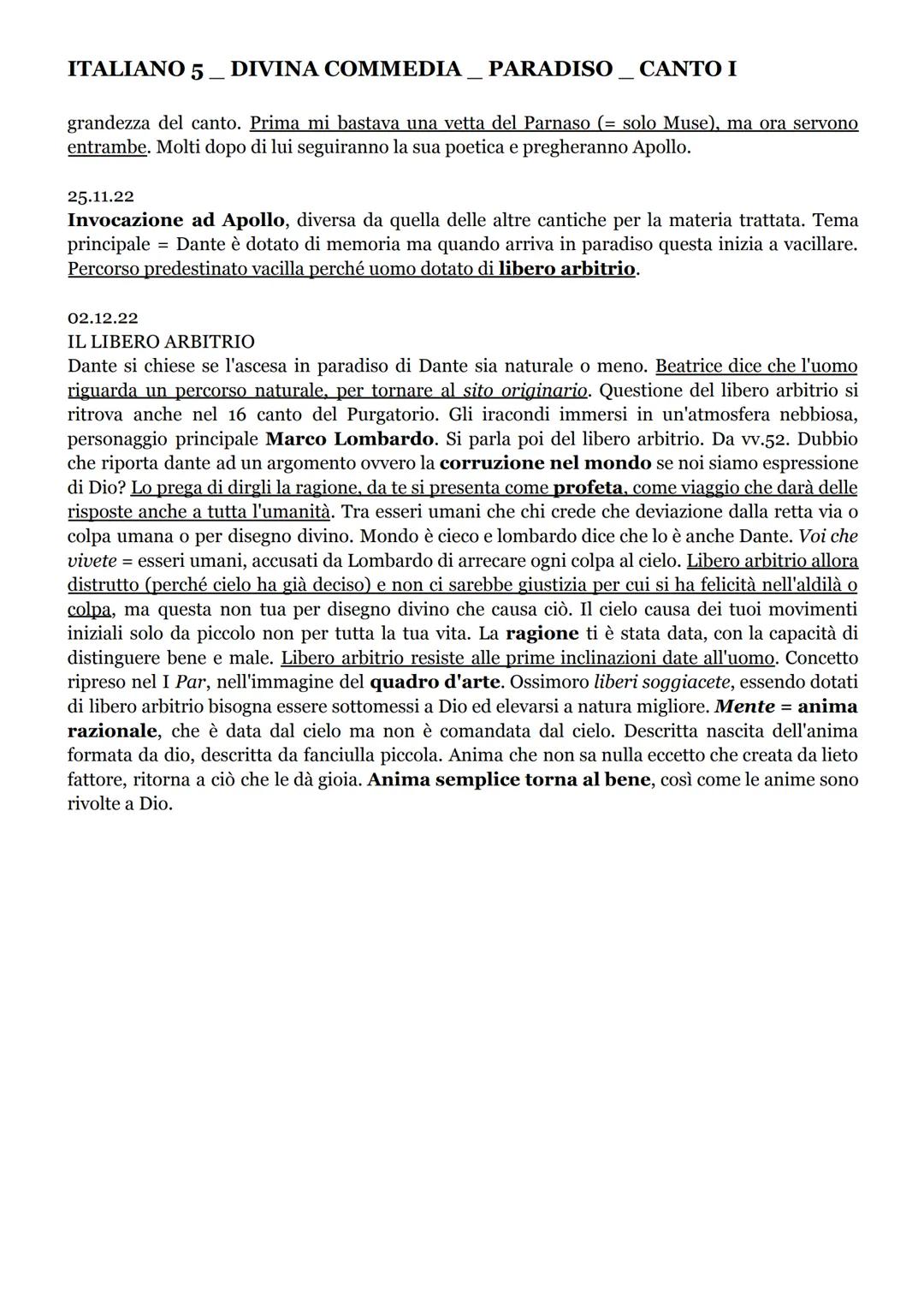 ITALIANO 5. DIVINA COMMEDIA PARADISO CANTO I
Il Paradiso
INTRODUZIONE AL PARADISO
Ricorrenza del numero 3 e numero 10, rappresenta la perfez