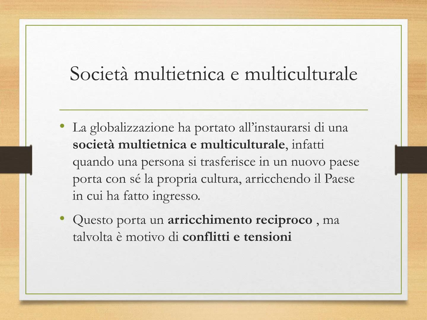 # Che cos'è la
globalizzazione? # GLOBALIZZAZIONE
• La globalizzazione è quel fenomeno
di interconnessione mondiale che interessa l'aspett