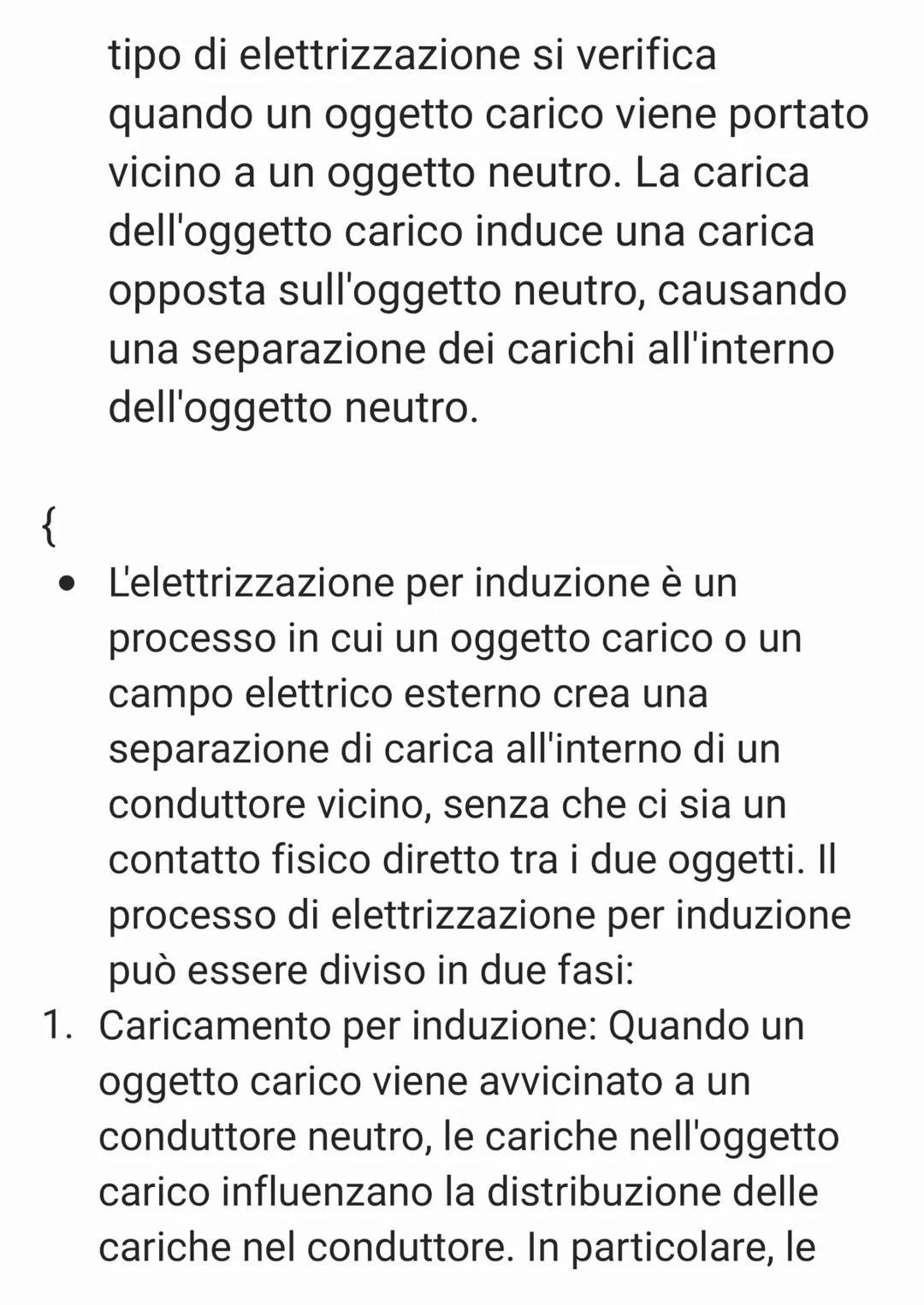 Ci sono quattro tipi di elettrizzazione che
possono verificarsi quando oggetti diversi
entrano in contatto tra loro:
• Elettrizzazione per s