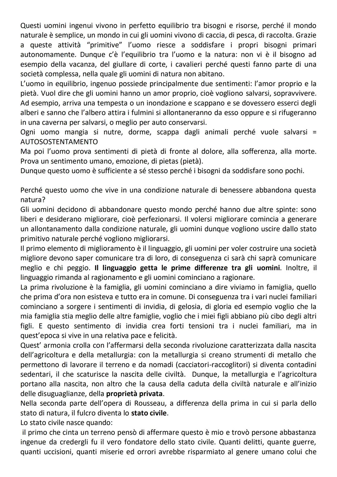 # Jean-Jacques Rousseau
Rousseau condivide l'atteggiamento di critica dei filosofi illuministi ma va oltre il pensiero
del tempo perché con