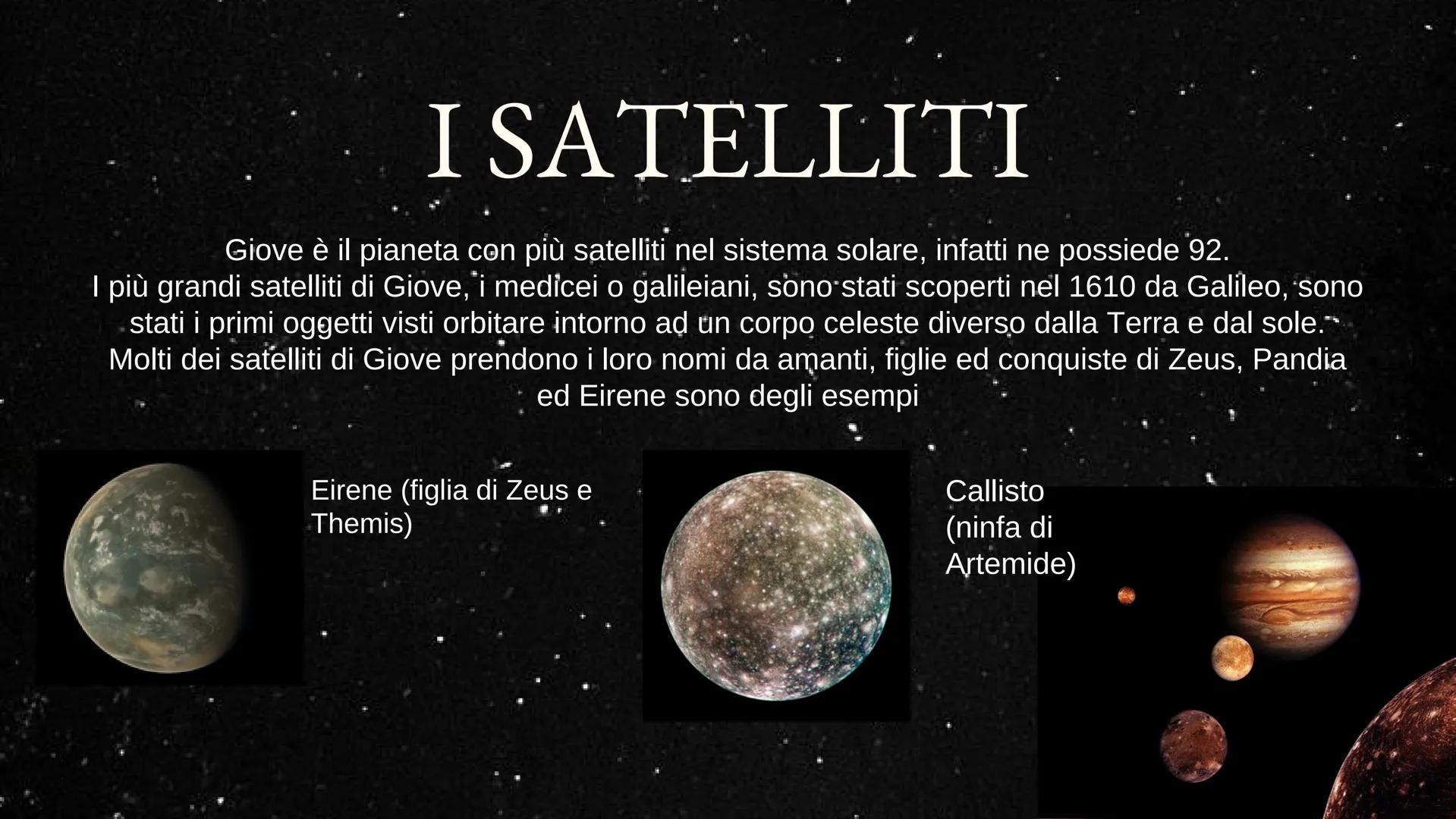 GIOVE raggio equatoriale:71.492 km
massa:318 x massa della terra
densità:1,3 g/cm³
temperatura superficiale:-121°C
distanza dal sole:media 7