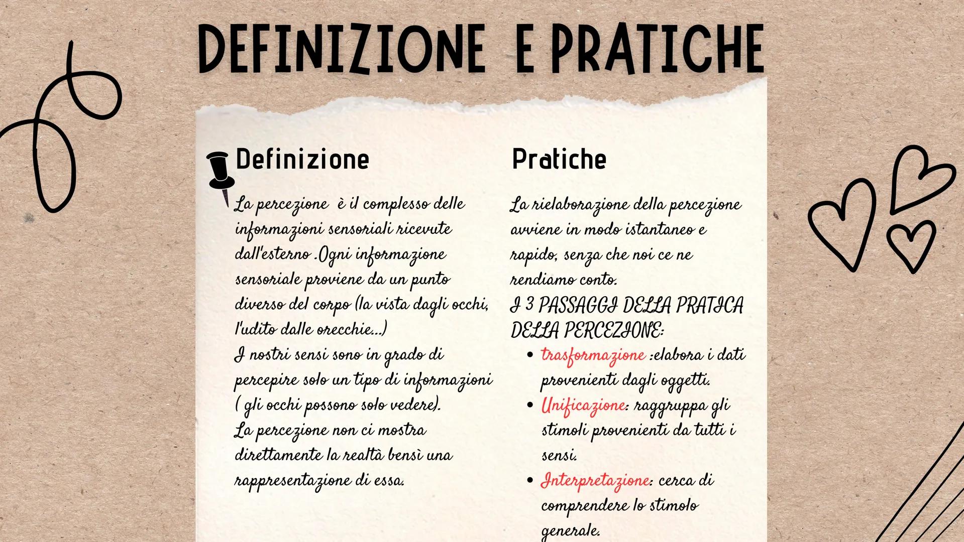 B
че
\/
LA PERCEZIONE
Scienze
umane
U
☆ O
Definizione e
pratiche
Le illusioni
percettive
PUNTI
FONDAMENTALI
La gestalt e i suoi
principi
La