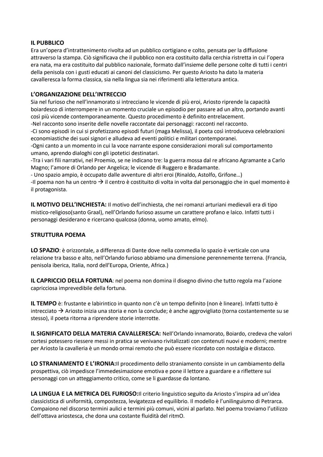 ARIOSTO
Nasce (8/10/1474) ed era un intellettuale cortigiano del Rinascimento
Famiglia nobile> padre funzionario al servizio dei duchi d'Est