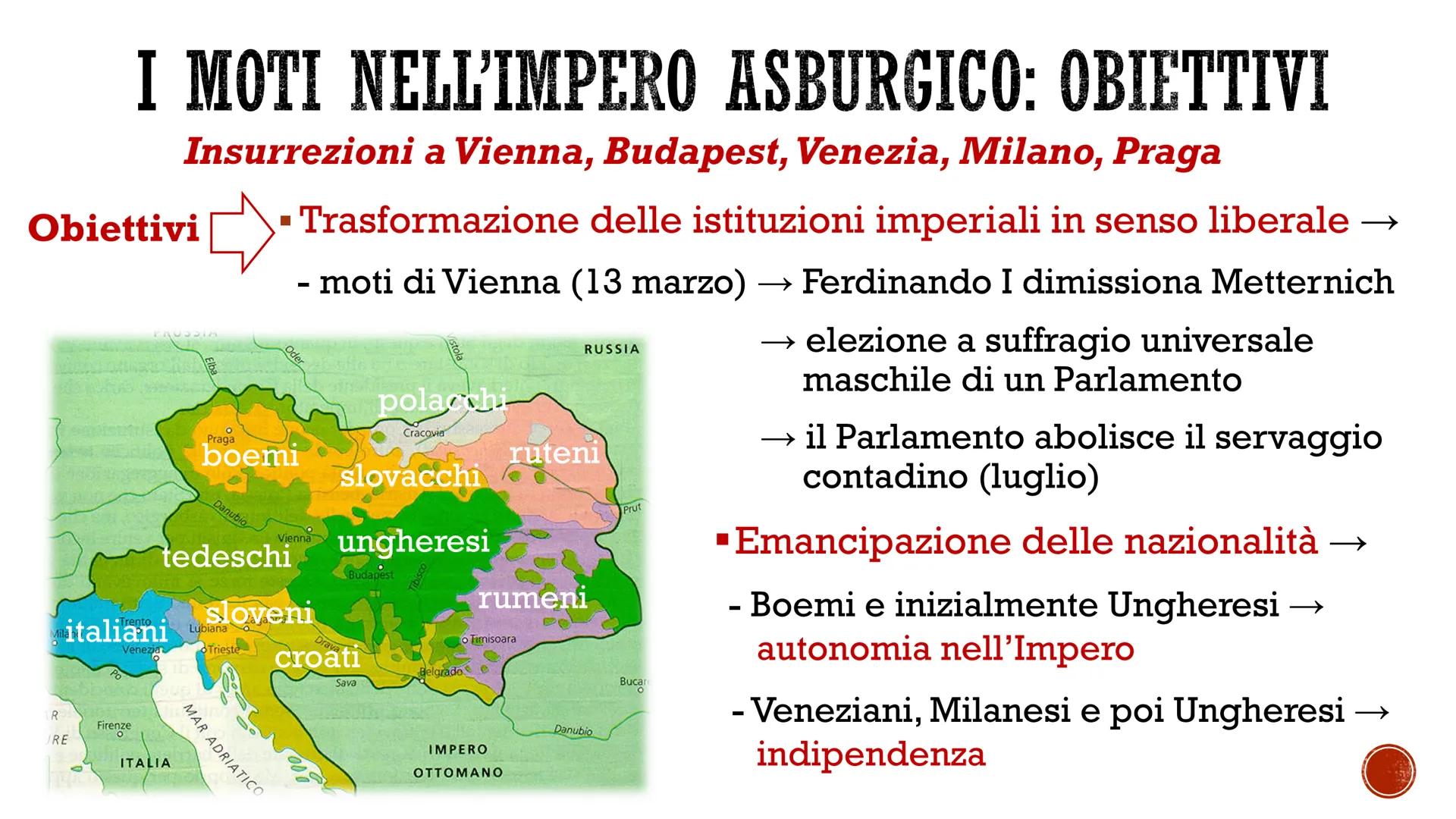 I MOTI DEL 1848-1849
LA PRIMAVERA DEI POPOLI
FSC OBEROE Crisi economica
LE CAUSE: UN PERIODO DI CRISI
EUCH!
KARL MARX
PROLETARIER ALLER LAND