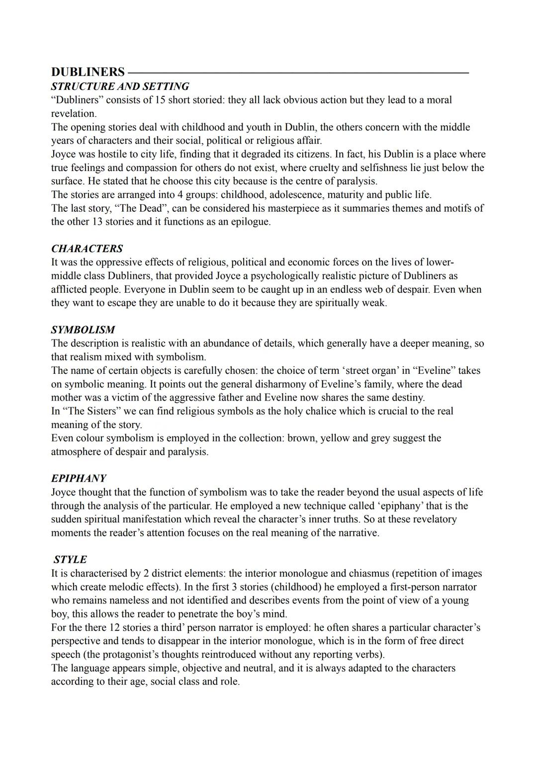 # James Joyce
## Biography
James Joyce was born in Dublin in 1882 and he was educated at Jesuit schools. He graduated in
Modern Languages i