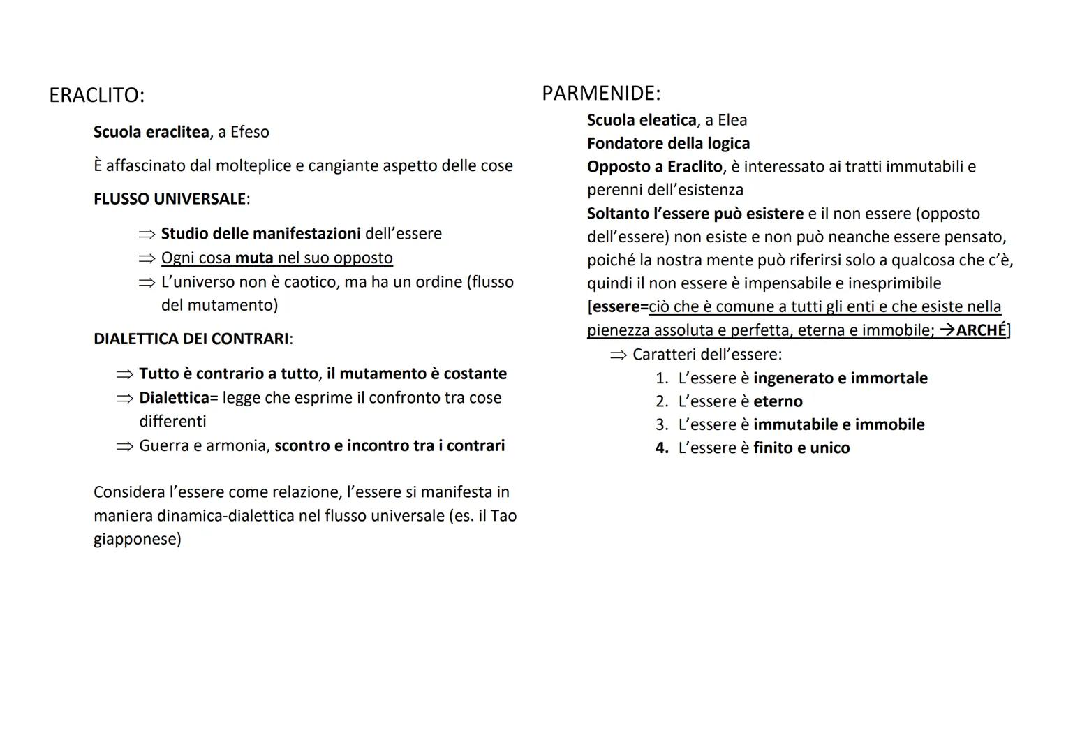 SCUOLA PITAGORICA:
Crotone, fondata da
Pitagora
SCUOLA IONICA:
comunità di uomini che
conducevano una vita comune,
legati dal vincolo della