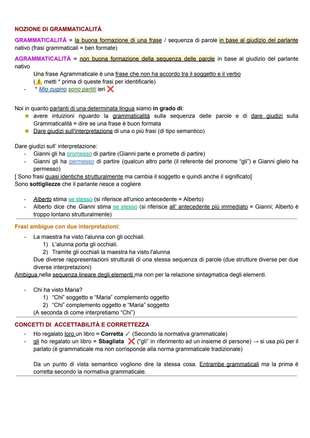 --- OCR Start ---
LINGUISTICA GENERALE 1
09. 09. 2024
LINGUISTICA = disciplina che studia le proprietà del linguaggio umano
Capacità di scin