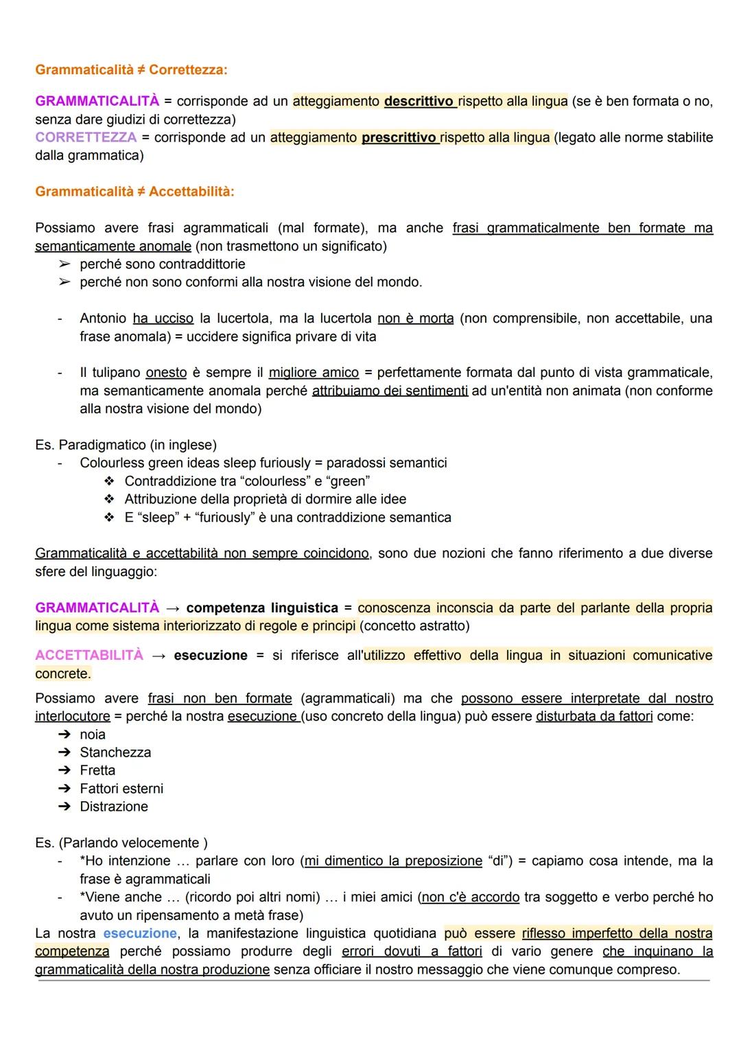 --- OCR Start ---
LINGUISTICA GENERALE 1
09. 09. 2024
LINGUISTICA = disciplina che studia le proprietà del linguaggio umano
Capacità di scin