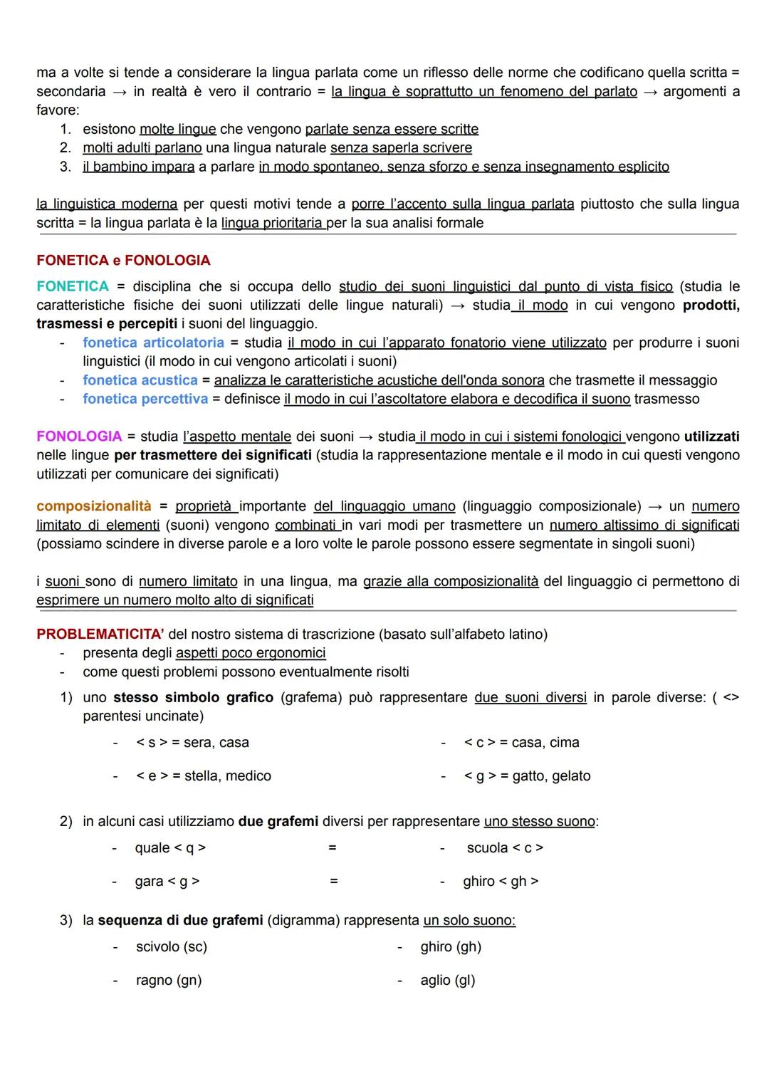 --- OCR Start ---
LINGUISTICA GENERALE 1
09. 09. 2024
LINGUISTICA = disciplina che studia le proprietà del linguaggio umano
Capacità di scin