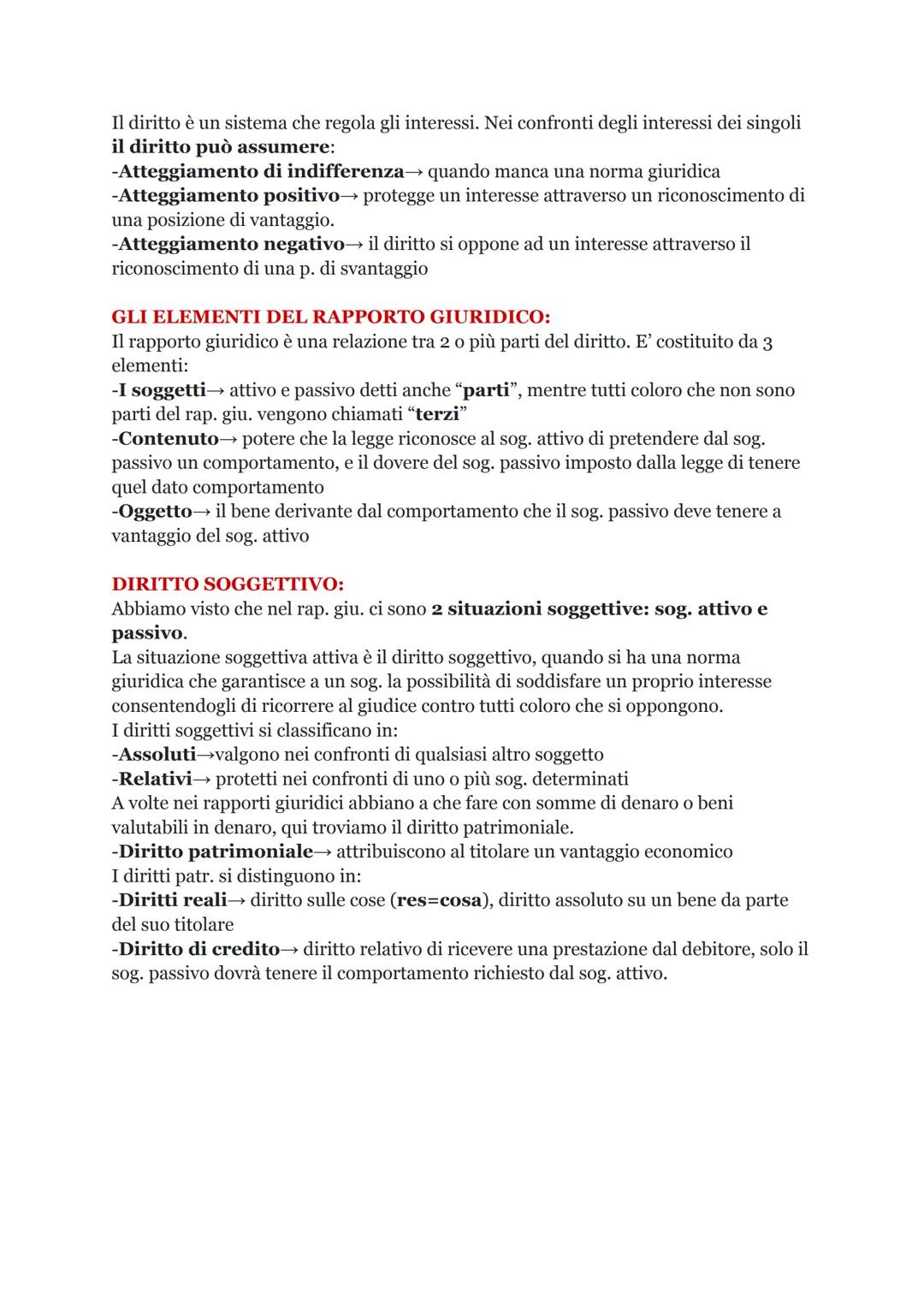 IL DIRITTO:
L'insieme di regole che valgono in uno Stato e che sono state create per vivere
insieme pacificamente e ordinatamente costituisc