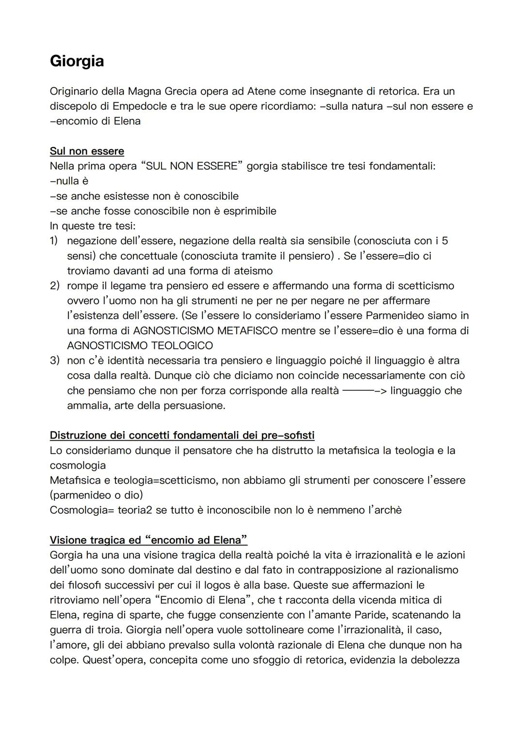 # Giorgia
Originario della Magna Grecia opera ad Atene come insegnante di retorica. Era un
discepolo di Empedocle e tra le sue opere ricord