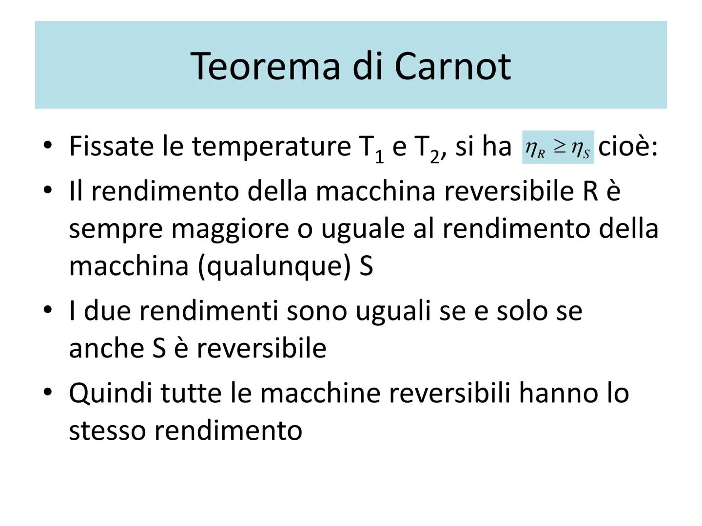 Termodinamica
Secondo principio e macchine termiche.
Entropia e disordine. Le macchine termiche
●
• Un gas contenuto in un cilindro con pist