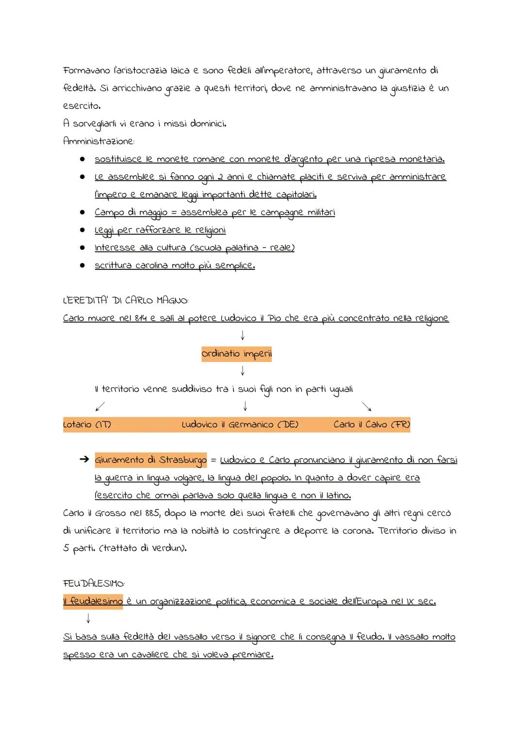 Carlo Magno e la società feudale
IL REGNO DEI FRANCHI:
I franchi erano popolazioni germaniche situate in Gallia e guidate da Clodoveo che fo