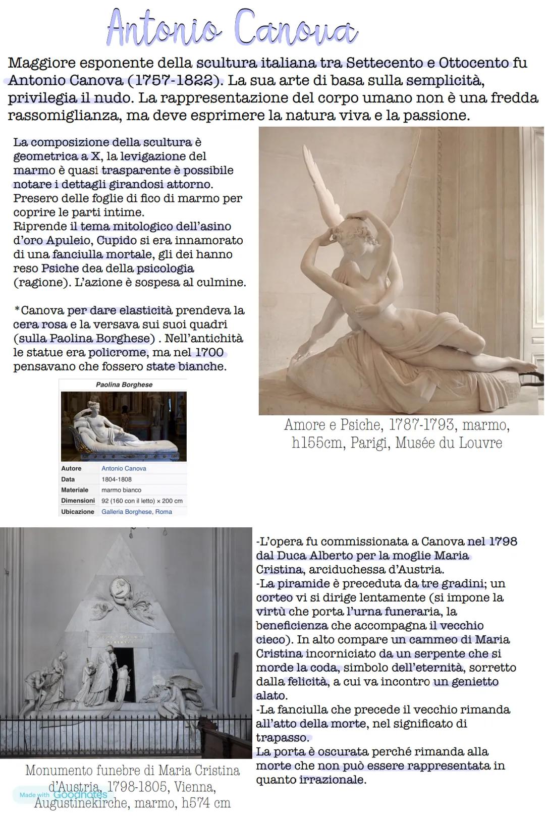 # Neoclassicismo
Nella seconda metà del Settecento si afferma una nuova visione
artistica, incentrata sul recupero delle severe forme dell'