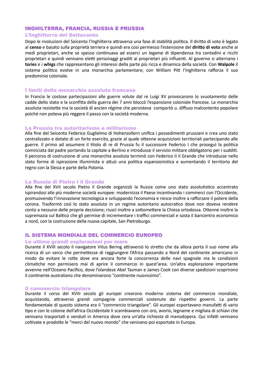 LO SCACCHIERE GEOPOLITICO EUROPEO
Dopo la fine dell'egemonia spagnola, l'Europa divenne teatro di scontro per le guerre di successione ai va