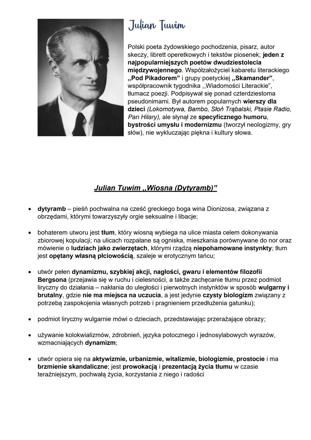 # Skamandryci
- najbardziej wpływowa i najpopularniejsza grupa przedstawicieli głównych kierunków
literackich w poezji polskiej - swoje wie