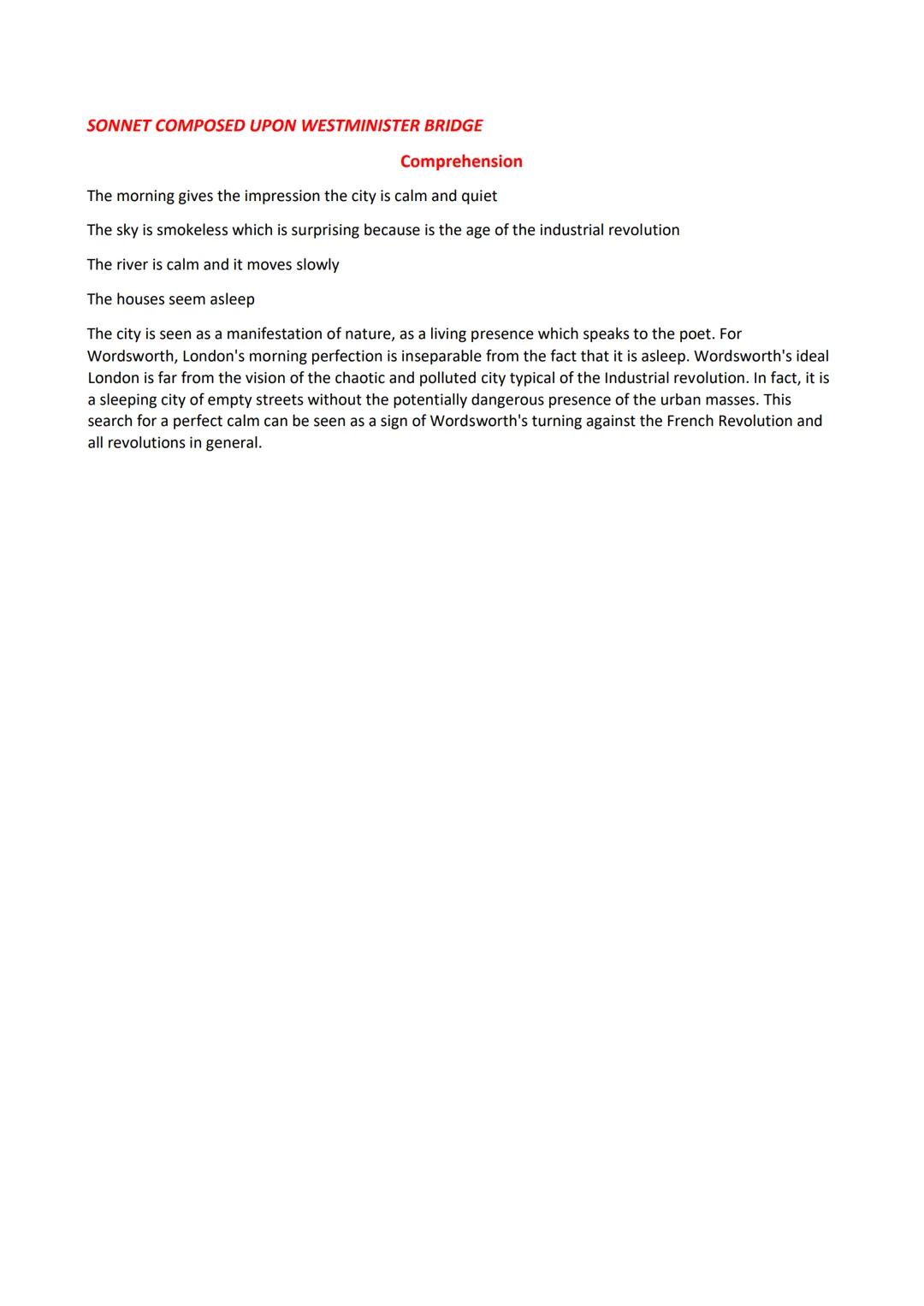 WILLIAM WORDSWORTH
Life
- 1770 William Wordsworth was born in the north-west of England.
- 1787 Wordsworth went to Cambridge.
- 1790 He be