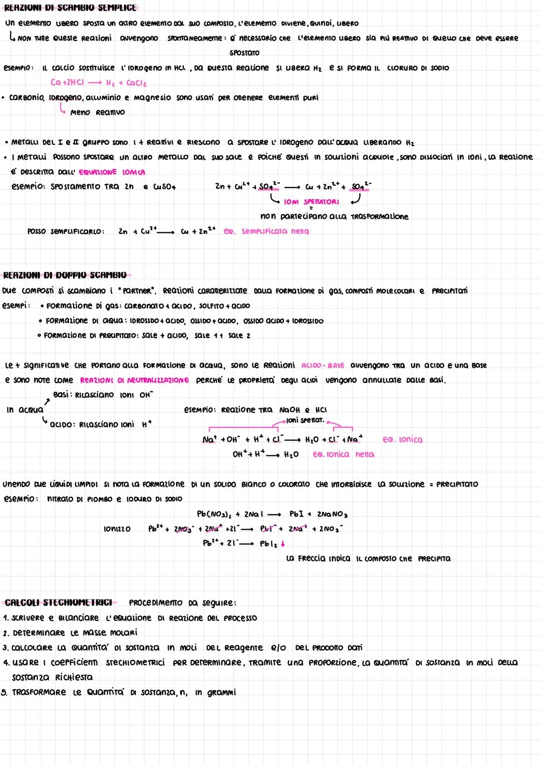 Reazione = REAGENTI PRODOM
COME BILANCIARE,
3 Regole :
Davanti alle FORMULE DI Reagem e PRODOTTI SI INTRODUCONO
NUMERI INTERI CHIAMAT COEFFi