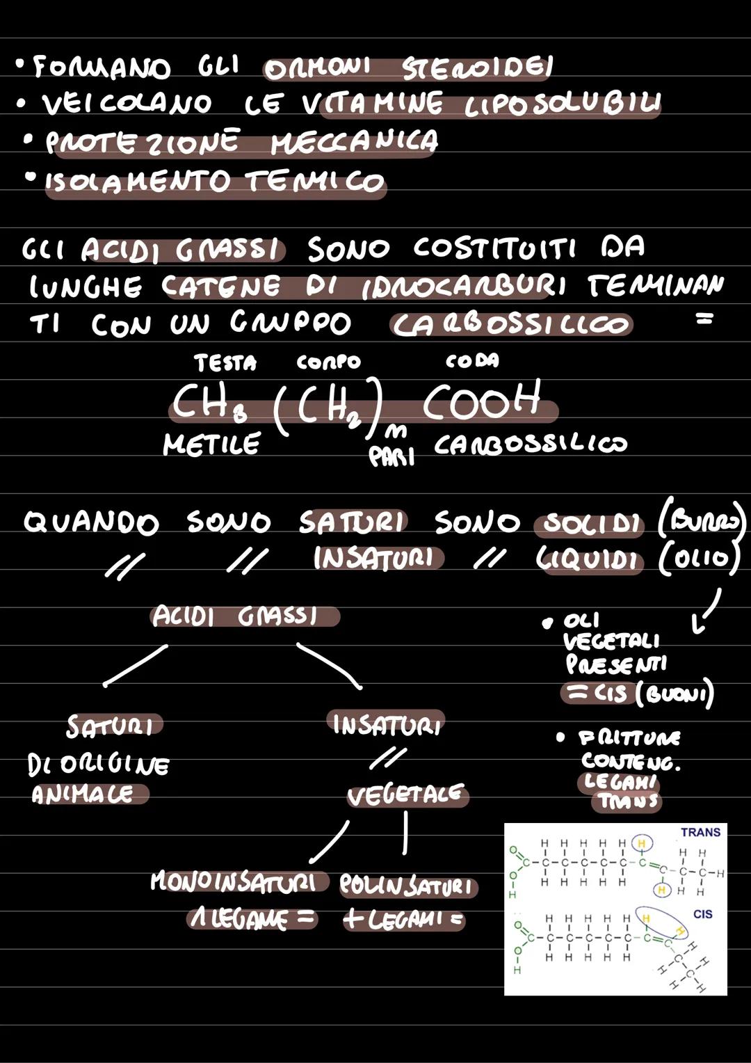 I LIPIDI
DAL GRECO LIPOS= GRASSO
SONO COMPOSTI COSTITUITI SOPRATTUTIO DA CAR
BONIO E IDROGENO ED IN PARTE DA OSSIGENŐ
INSOLUBI IN SOLVENTI A